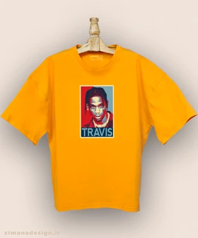 تیشرت لش مردانه و زنانه طرح تراویس اسکات کد 942