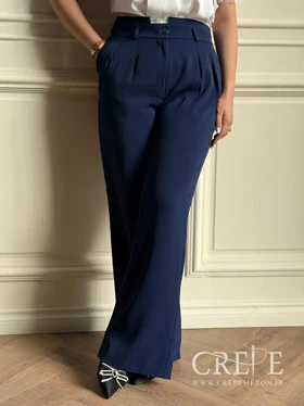 شلوار نیمبگ پیله دار قد 107