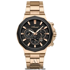 ساعت اکسنت صفحه مشکی Axcent AX180029RGK