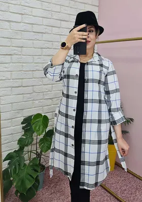 مانتو چهارخونه