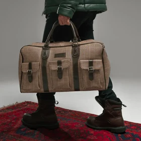 ساک مسافرتی طرح شطرنجی