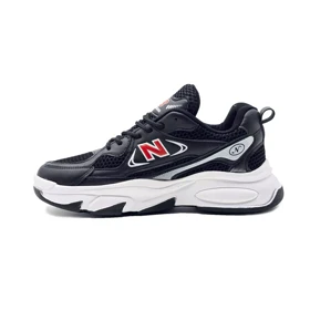 کفش و کتانی بزرگ پا و مردانه مدل نیوبالانس NEW BALANCE رنگ مشکی