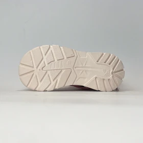 بوت بچگانه ساق‌دار جیپ کرم صورتی