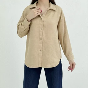 شومیز زنانه پشت دکمه