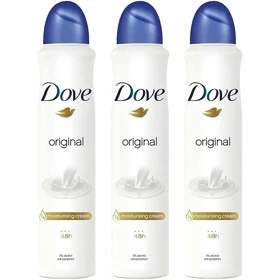 اسپری دئودورانت ضد تعریق زنانه داو Dove مدل Original حجم 250ml