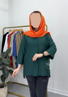 مانتو جلو دکمه