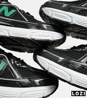 کفش کتانی مردانه و زنانه مشکی سبز NEW BALANCE 1064 V.2