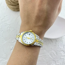 ساعت مچی زنانه با طرح رولکس، انتخابی شیک و خاص