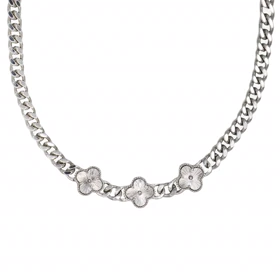 گردنبند زنانه ونکلیف سه گل