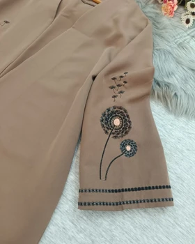 مانتو گلدوزی شاپرک