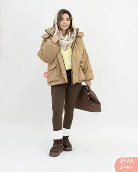 کاپشن دوجیب آدرینا 5688