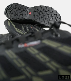 کفش کتانی مردانه و زنانه مشکی سبز مدل HUMTTO waterproof