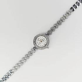 ساعت مچی زنانه مجلسی EHHE نگین‌دار با موتور کوارتز