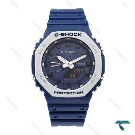 ساعت جیشاک GA2100 کاسیو سرمه ای طوسی مردانه Gshock-6507-G