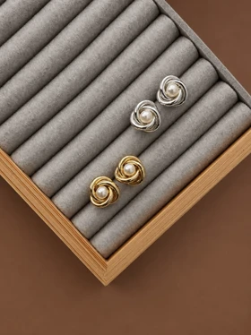 گوشواره Loop مرواریدی