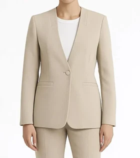 کت کوتاه بدون یقه