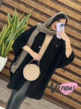 مانتو پانچ آستین گت