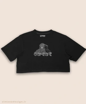 کراپ زنانه اصیل ایرانی طرح پاسارگاد کد 1016