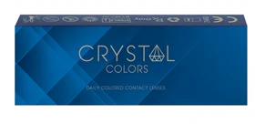 لنز رنگی روزانه کریستال Crystal Colors