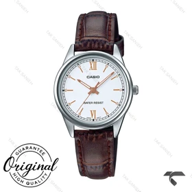 ساعت کاسیو LTP-V005L-7B3 زنانه اورجینال بند چرم Casio-10329-L