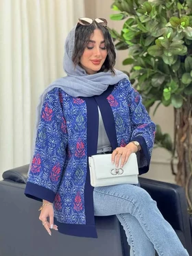 مانتو طرح دار نگار