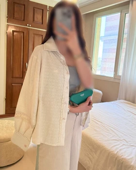 شومیز لینن گلدوزی