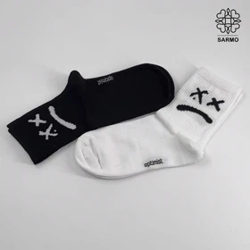 جوراب طرح ناراحت ساق‌دار