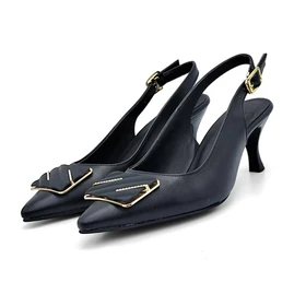 کفش مجلسی زنانه پاشنه‌دار 5 سانت مدل 400944 _ sandal valentino