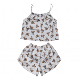 ست تاپ و شلوارک طرح تدی 156