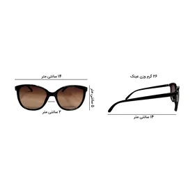 عینک آفتابی پرادا مدل PR01OS - مشکی