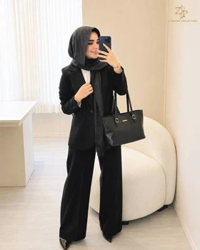 کت تک زنانه کرپ اسپرت آماندا