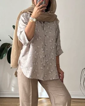 شومیز مانتویی گلبرگ