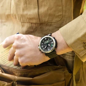 ساعت کاسیو مردانه PRO-TREK مدل CASIO-PRG-601-1DR