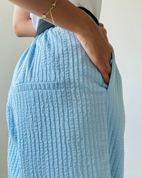 شلوار کمر کش کد 200239