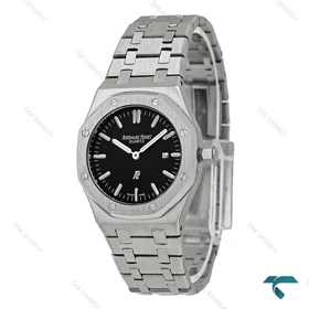 ساعت زنانه اودمار پیگه اسنیل صفحه مشکی ساده AP-7514-L