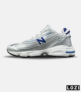 کفش کتانی مردانه و زنانه طوسی سفید آبی New Balance 1000 مدل 7557