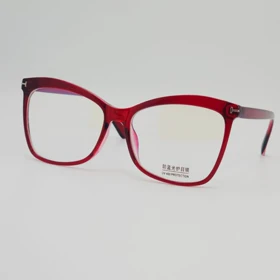 عینک آفتابی زنانه بلوکات Anti Blue Light 28017 مناسب کار با کامپیوتر و موبایل (قرمز)