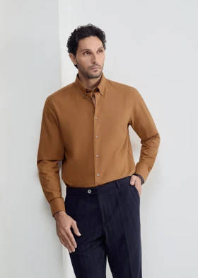 پیراهن یقه دکمه دار 2520103