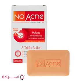 صابون ترکیبی و درمانی نو آکنه مدل hybird وزن 100 گرم