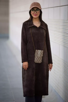 کفتان لمزور یقه شکاری (پالتو زمستانه)