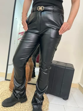 شلوار چرم سحابی