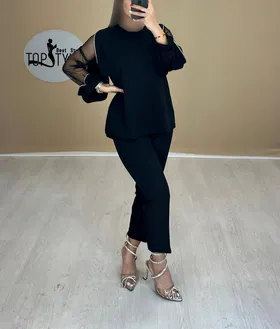 شومیز آستین تور : 1009138