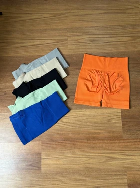 شورتک ورزشی پشت کشدار سیملس اعلا 6 رنگ