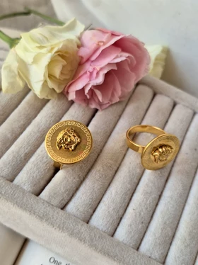 انگشتر ورساچه استیل