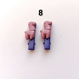 گیره های نوزادی رنگی