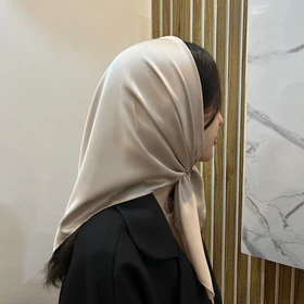 اسکارف ساتن ابریشم کد1008