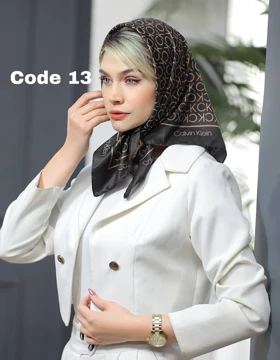 مینی اسکارف ابریشم وارداتی 4174