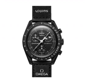 ساعت امگا سواچ ماه مشکی Omega Swatch to the Moon