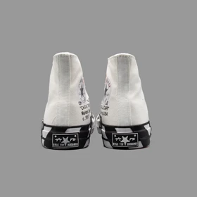 کانورس آف وایت ساق‌دار Converse Off White Hightop