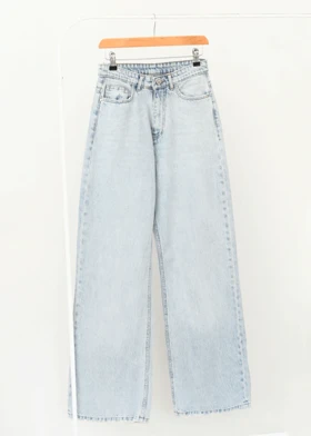 شلوار جین بگ آبی روشن